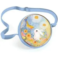DJECO Handtasche runde Kinderhandtasche mit schönen Motiven
