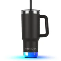 HidrateSpark Trinkflasche HidrateSpark PRO 2 Smart Tumbler 30 oz (887 ml), Recycelter Edelstahl, vakuum­isoliert (bis zu 24 h kalt / 4 h heiß)