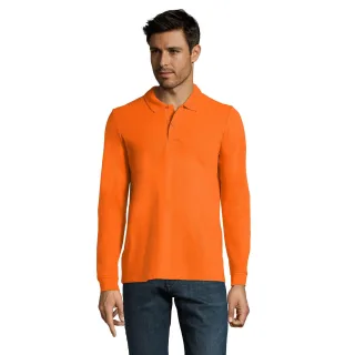 SOLS - "Perfect" Poloshirt für Herren Langärmlig (Orange)