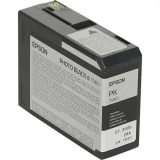 Epson Tintenpatrone photo black T 580 80 ml T 5801