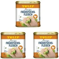 TULIP Wurstkonserve 340g Hähnchen-Frühstücksfleisch Hähnchenfleisch (80), Original Dänische Delikatesse