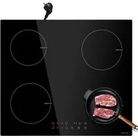 NOXTON Induktions-Kochfeld, 3500 W, 9 Stufen, Touch-Bedienung, Abschaltautomatik