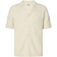 Joop Jeans V-Shirt Diamor aus Strick, mit Reverskragen