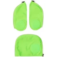 ergobag Schulranzen Fluo Zip Set (3-tlg), reflektierend