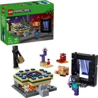 LEGO® Reise durch Nether und Endportal (21584), LEGO Minecraft Konstruktionsspielsteine, (192 St), Made in Europe