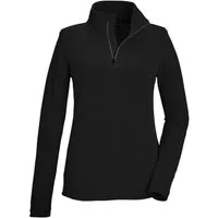 Killtec Fleeceshirt KSW 62 WMN FLC SHRT Fleeceshirt mit Stehkragen, Reißverschluss und Kinnschutz