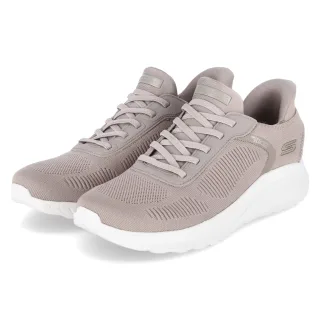 Skechers SLIP INS Sneaker CURRENT MUSE  Taupe - Gr. 41 -  Textil