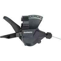 Shimano Schalthebel SL-M315 RapidFire Plus (1 St), Schalthebel MTB mit Ganganzeige Daumenschalter Schaltgriff Fahrrad