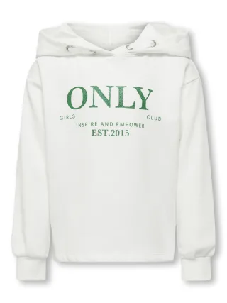 KIDS ONLY - KOGWENDY L/S ONLY HOOD CP SWT cloud dancer - Gr. - 158/164