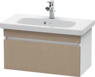 Duravit DuraStyle Waschtischunterbau wandhängend Leinen & Weiß Matt 730x368x398 mm - DS639907518 DS639907518
