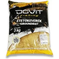 DOVIT FISHING Kunstköder 3kg Grundfutter Gelbe Schamfuge/Maden - Karpfenfutter Lock Feeder