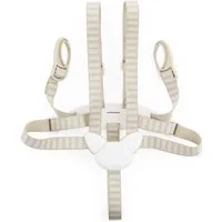 Stokke 5-Punkt-Sicherheitsgurt - Haltegurt für Tripp Trapp Hochstuhl beige Hochstuhl-Gurt