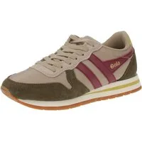 Gola Gola Daytona Chute - Damen Sneaker - Bone-Khaki-Cerise Sneaker
