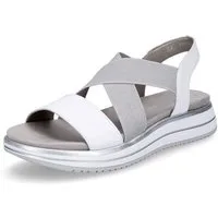 Remonte Remonte Damen Sandale weiß silber Sandale
