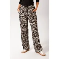 Aniston CASUAL Schlupfhose im trendigen Leo-Muster - jedes Teil ein Unikat - NEUE KOLLEKTION
