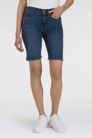 Levis Shorts "SHAPING BERMUDA" Sommerhose im Five-Pocket Style