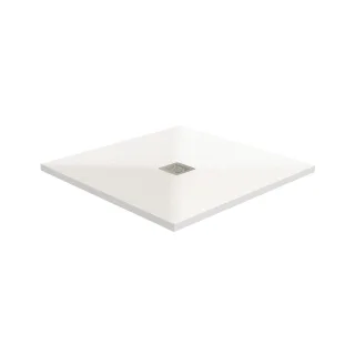 HSK Marmor-Polymer Duschwannen Apunto Quadrat 90 × 90, Sandstein, 5285090 5285090-sandstein
