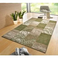 HANSE Home Teppich Bloques, rechteckig, Höhe: 9 mm, Kurzflor, Weich, Mehrfarbig, Wohnzimmer, Schlafzimmer, Esszimmer