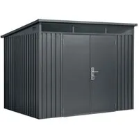 osoltus Gartenhaus osoltus Premium Metall Gerätehaus Skylight 8 m² 280 x 300 cm