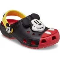 Crocs Mickey Mouse Classic Clog T Clog Sommerschuh, Strandschuh, Hausschuh mit Fersenriemen