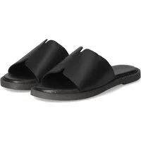 Tamaris Tamaris Flache Pantoletten 1-27135-42/001 Damen Glattleder black Pantolette