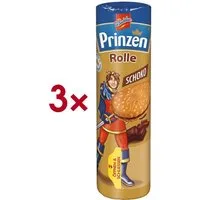 DeBeukelaer Kekse Prinzen Rolle Schoko, Doppelkekse 3x 400 g