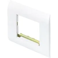 80 x 80mm Rahmen für Blenden und Frontplatten weiß