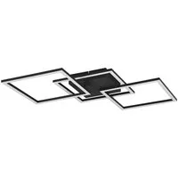OTTO home LED Deckenleuchte Annelia, Deckenlampe, schwenkbare LED-Rechtecke, LED fest integriert, Warmweiß, Wand- und Deckenmontage möglich