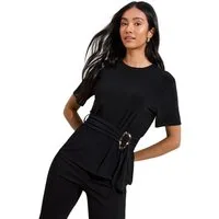 Friends Like These Shirtbluse Friends Like These Oberteil mit Gürteldetail (1-tlg)