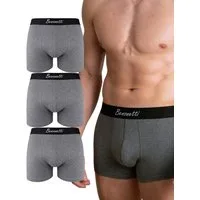 Benonetti Boxershorts 3er & 6er Pack aus Baumwolle mit hoher Tragekomfort (3 Paar, 3-St., 3er-Pack, Packung) Mit Komfortbund und Logo, ohne kratzenden Zettel