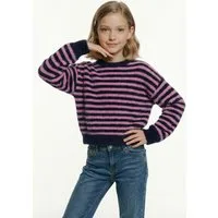 KIDS ONLY Rundhalspullover KOGNEWPIUMO L/S PULLOVER CP KNT NOOS Kunstfaser