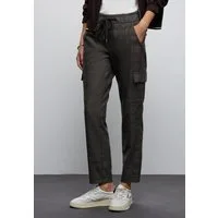 STREET ONE Cargohose Style Bonny mit elastischem Bund