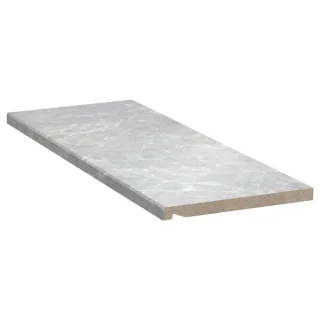 Fensterbank Kalkstein, WERZALIT compact, Kalksteinoptik glatt seidenmatt, 50 x 100 mm, individuell konfigurieren