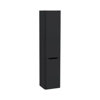 VitrA New Integra Round Hochschrank mit Wäschekorb 40 x 37 x 180 cm (BxTxH) Türanschlag Matt,80011 80011