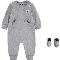 Converse Strampler LIL CHUCK COVERALL W/ SOCK BOOTIE S (Set, 2-tlg) 2-teiliges Set, mit passenden Babyschuhen im Converse-Stil