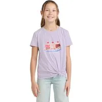 Abercrombie Kids T-Shirt AFG ICE CREAM SUNDAE SIDE KNOT Plakativ bedruckt