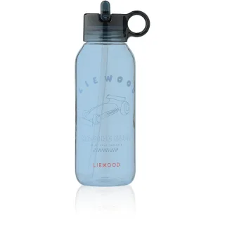 Liewood Yang Tritan Wasserflasche 500ml, Race Cars