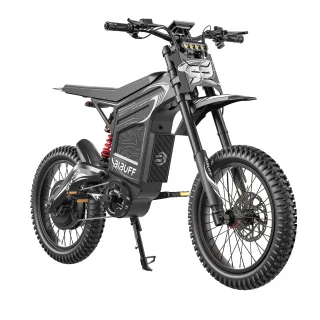 [EU DIRECT] BIBUFF GT600 Electric Dirt Bike NFC Unlock 72V 30AH Removable Battery 7500W Peak Power Recommended Top Speed