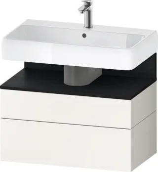 Duravit Qatego Waschtischunterbau wandhängend Weiß Supermatt 790x470x590 mm - QA4394016840010 QA4394016840010