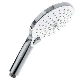 Tres Handbrause D130+ Mit 3 Strahlarten Größe: Ø 130 mm Anti Kalk Düsen, 29974904 29974904