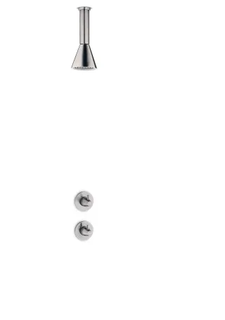 JEE-O cone 03 Decken-Duschkombination, edelstahl gebürstet, 900-6430 900-6430