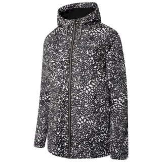 Dare 2B Womens/Ladies The Laura Whitmore Edit - Deviation II Dotted Waterproof Jacket (Schwarz/Weiß)