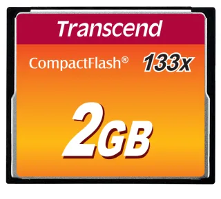 Transcend Flash-Speicherkarte | ts2gcf133 | 2 GB - 133x