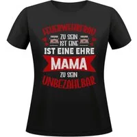22Feels T-Shirt Feuerwehrfrau Geschenk Frauen Spruch Beruf Ausbildung Abschluss IN DEUTSCHLAND BEDRUCKT