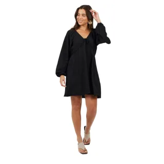 Brave Soul - Minikleid für Damen, A-Linie (Schwarz)