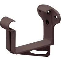 INEFA Dachrinne Stirnbretthalter, Rinnenhalter, kastenförmig, NW 68. 1 Stück, Dachrinnenhalter, PVC-U Kunststoff, für Kastenrinnen, Made in Germany