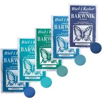 maDDma Kreativset 5 x 10g Batikfarbe Textilfarbe Stofffarbe färben, bitte Farbmix wählen, Blautöne