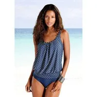 LASCANA Oversize-Tankini im modischen Pünktchen-Design