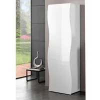 möbelando Garderobenschrank Onda 63 x 185 x 40 cm (B/H/T)