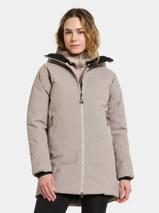 Didriksons - MARGET WNS PARKA ash brown - Gr. - 34